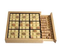 Andux Zone Madera Sudoku Juegos de Mesa con cajón SD-02 (Negro)