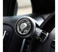 Andux Zone Perilla del Volante Vehículo Refuerzo de dirección Universal Car Steering Ball Dirección Manija Bola QC/ZLQ-01 (Negro)