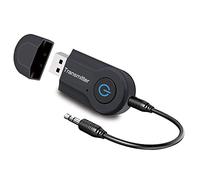 Andven Transmisor Bluetooth, USB Portátil Inalámbrico Música Adaptador Transmitter, para TV/Desktops/Laptops, Baja Latencia, Alta Fidelidad Estéreo, Plug and Play