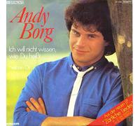ANDY BORG - Ich will nicht wissen, wie du heißt/Neben Dir (7" Vinyl Single)(1984)(Papagayo 1C 006-1539717)