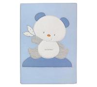 Andy & Helen 2/507cd03 GR manta cuna bordado Polar, gris