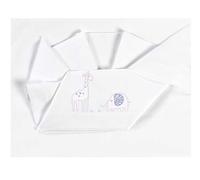 Andy & Helen - Juego sábana encimera y Bajera para cunas transformables o evolutivas, Bajera con Esquinas elásticas para colchones de 60/70 a 75/85, Cielo