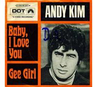Andy Kim - Baby, I love you/Gee Girl (7" Vinyl Single)(1965)(Dot Records 1C 006-90287)