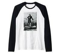 Andy Partridge XTC Oranges & Lemons Era por AJ Barratt Camiseta Manga Raglan