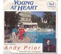 ANDY PRIOR AND HIS NIGHT OWLS - YOUNG AT HEART 7 INCH (7" VINYL 45) UK DG 1993