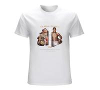 Andy Ruiz Jr Vs Anthony Joshua Heavyweight Rematch Boxing Poster Fan Black T Shi Men T-Shirt Graphic tee Printed Top Mens White Shirt S