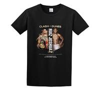 Andy Ruiz Jr Vs Anthony Joshua Heavyweight Rematch Boxing Poster Fan T-Shirt Graphic tee Printed Top Mens Black Shirt 3XL