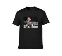 Andy Ruiz Jr Vs Anthony Joshua Knockout Mexico'S First Heavyweight Champ Boxi Unisex 100% Cotton Short-Sleeve T-Shirts Black XXL