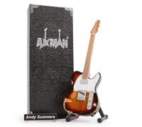 Andy Summers (La Policía) - Guitarra en miniatura - Regalos musicales - Adorno hecho a mano