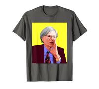 Andy Warhol Artista de Arte Pop y cineasta 1980 Virginia Turbett Camiseta
