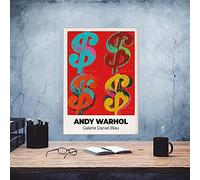 Andy Warhol Pintura Martillo Hoz Abstracto Colorido Retrato Celebridad Cabeza Poster Pop Arte Poster Vintage Pared Arte Exposición Decoracion De la Lona Arte G28150