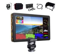 ANDYCINE T6 6 Pulgadas Monitor Campo para cámara, Carcasa Aluminio, Entrada y Salida HDMI IPS 4K a 60 Hz (1920x1080), HDR, Waveform, compatibilidad con LUT 3D, Incluye batería y Estuche dtransporte