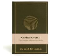 ANECDOTE. Diario de gratitud, diario inspirador para felicidad, atención plena y reflexión, siéntete más feliz y menos estresado, diario inspirador para mujeres y hombres, verde musgo