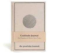 ANECDOTE. Diario de gratitud, diario inspirador para felicidad, atención plena y reflexión, siéntete más feliz y menos estresado, diario inspirador para mujeres y hombres, color crema