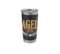 Anejo Tequila Anejado Barrica De Roble Vaso térmico de acero inoxidable de doble pared