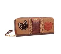 Anekke 35679-908 Billetero grande logo Urban - 100% PU para: MUJER color: MARRON talla: Talla única