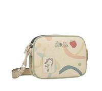 Anekke Bandolera 3 Compartimentos Alma - Diseño Minimalista y Compacto | Bolsillos Prácticos y Asa Regulable | Medidas: 25x19x6 cm - Complementos Modernos