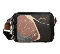 Anekke Bandolera 3 Compartimentos Heartbeat - Diseño Funcional - Medidas: 25/19/6 Cm - Accesorios Y Complementos Mujer