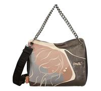 Anekke Bandolera Asa Metálica Heartbeat - Bandolera - Medidas: 26/20/10 Cm - Accesorios Y Complementos Mujer