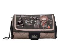 Anekke Bolso bandolera Mademoiselle para mujer – cierre solapa, varios compartimentos, 24x16x3 cm