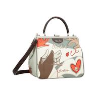 Anekke Bandolera con Cremallera Alma - Estilo Moderno y Espacioso | Asa Regulable y Bolsillo Trasero | Medidas: 32x25x11 cm - Bolsos Versátiles