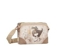 Anekke Bandolera Doble Compartimento Memories - Funcionalidad Compacta | Cierre Cremallera y Bandolera Ajustable | Medidas: 24x16x8 cm