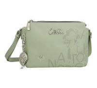 Anekke Bandolera Estampada 3 Compartimentos Alma - Estilo Original y Funcional | Bolsillos Forrados y Asa Ajustable | Medidas: 29x20x10 cm - Bolsos Mujer