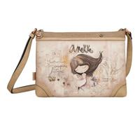 Anekke Bandolera Estampada Grande Memories - Diseño Rectangular con Gran Capacidad | Asa Regulable y Bolsillos Múltiples | Medidas: 30x22x5 cm