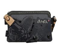 Anekke - Bandolera Grande Mujer - Bandolera de Polipiel para Mujer con Correa Ajustable y Cierres de Cremallera - 2 Compartimentos - Accesorios y Complementos Mujer - Medidas 23x16x8 cm