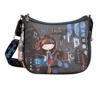 Anekke - Bandolera Grande de Mujer - Bandolera de Polipiel para Mujer con Correa Ajustable y Cierres de Cremallera Contemporary - Accesorios y Complementos Mujer - Medidas 33/22x24x4/10 cm