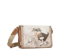 Anekke Bandolera Mediana Memories - Almacenaje Amplio con Estilo | Bandolera Regulable y Bolsillos Prácticos | Medidas: 26x18x14 cm