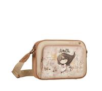 Anekke Bandolera Mediana Memories - Elegancia y Práctica para el Día a Día | Bolsillos Exteriores e Interiores | Medidas: 25x19x6 cm