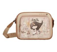 Anekke Bandolera Mediana Memories - Elegancia y Práctica para el Día a Día | Bolsillos Exteriores e Interiores | Medidas: 25x19x6 cm