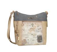 Anekke Bandolera Memories - Diseño Medio-Grande con Asa Regulable | Bolsillos Interiores y Exterior | Medidas: 31-24x28x12 cm