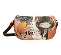 Anekke Bandolera Ovalada Mediana Alma - Ligera y Versátil | Cierre Cremallera y Asa Regulable - Medidas: 19x13x10 cm - Accesorios y Complementos Mujer