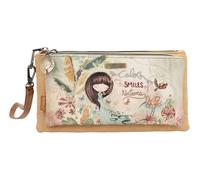 Anekke - Billetero de Mujer - Billetera de Polipiel con 2 Compartimentos y Cierre de Cremallera Amazonia - Accesorios y Complementos de Mujer - Medidas 20 x 10 x 2 cm