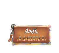 Anekke - Billetero de Mujer - Bolso de Mano Fabricado de Polipiel con Cierre de Cremallera y Asa - Colección Menire - Accesorios y Complementos de Mujer - 20x10x2 cm