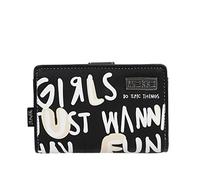 Anekke - Billetero de Mujer - Cartera Mediana para Mujer - Billetera de Polipiel con Cierre de Cremallera y de Lengüeta - Colección Fun & Music - Accesorios y Complementos de Mujer - 14 x 10 x 3 cm