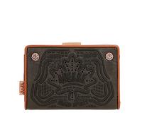 Anekke - Billetero de Mujer - Cartera Mediana para Mujer - Billetera de Polipiel con Cierre de Cremallera y de Lengüeta - Colección The Forest - Accesorios y Complementos de Mujer - 14 x 10 x 4 cm