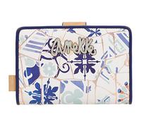 Anekke - Billetero de Mujer - Cartera Mediana para Mujer - Billetera de Polipiel con Cierre de Cremallera y de Lengüeta - Colección Mediterranean - Accesorios y Complementos de Mujer - 14 x 10 x 2 cm