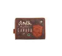 Anekke - Billetero de Mujer - Cartera Mediana para Mujer - Billetera de Polipiel con Cierre de Cremallera y de Lengüeta - Colección The Forest - Accesorios y Complementos de Mujer - 14 x 10 x 4 cm