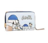 Anekke - Billetero de Mujer - Cartera Mediana para Mujer - Billetera de Polipiel con Cierre de Cremallera y de Lengüeta - Colección Mediterranean - Accesorios y Complementos de Mujer - 15 x 10 x 3 cm