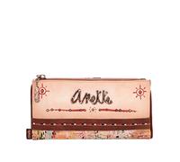 Anekke - Billetero de Mujer Grande - Protección RFID - Billetero de Polipiel con Cierre de Cremallera - Colección Menire - Accesorios y Complementos de Mujer - 20x10x2 cm