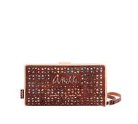 Anekke - Billetero de Mujer Grande - Protección RFID - Billetero de Polipiel con Cierre de Lengüeta y Cremallera - Asa de Mano - Colección Menire - Accesorios y Complementos Mujer - 18x10x2 cm