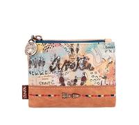 Anekke - Billetero de Mujer Pequeño - Protección RFID - Billetero de Polipiel con Cierre de Cremallera Menire - Accesorios y Complementos de Mujer - 12x9x3 cm