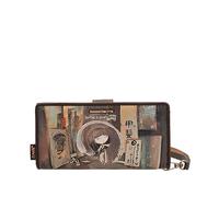 Anekke - Billetero Grande de Mujer - Protección RFID - Billetera de Polipiel con Cierre de Lengüeta Shoen - Accesorios y Complementos de Mujer - Medidas 19x10x2 cm