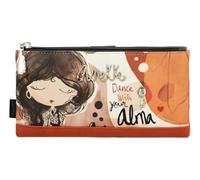 Anekke Billetero Grande Flexible RFID Alma - Material Suave y Funcional | Tarjetero Extraíble y Bolsillos - Medidas: 21x10x2 cm - Complementos Mujer