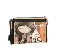 Anekke Billetero Mediano Flexible RFID Alma - Versatilidad y Seguridad | Compartimentos Amplios - Medidas: 15x10x3 cm - Complementos Mujer