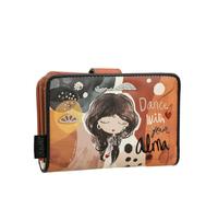 Anekke Billetero Mediano RFID Alma - Diseño Compacto | Espacio Multifuncional y Forro Interior - Medidas: 14x10x3 cm - Complementos Mujer