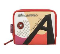 Anekke - Billetero Pequeño de Mujer - Billetera de Poliuretano con 2 Compartimentos - Cierre de Cremallera - Accesorios y Complementos de Mujer - Medidas 10x9x2 cm
